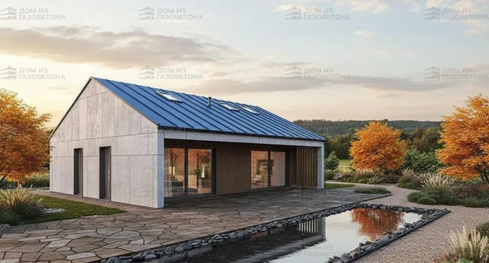 Проект Одноэтажный дом 10 на 9, 81 м2