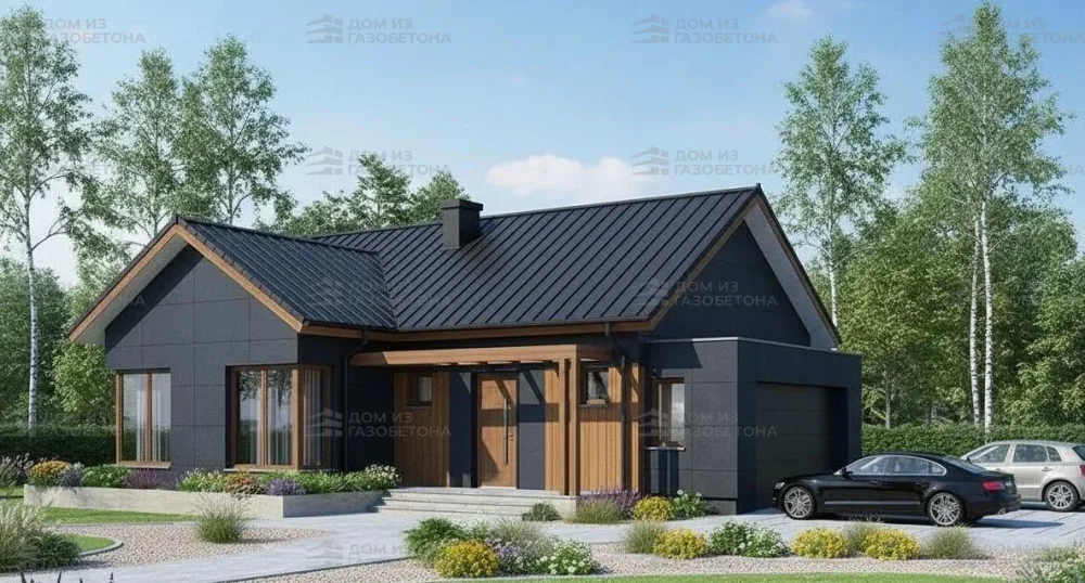 Проект Двухэтажный дом 11 на 15, 164 м2