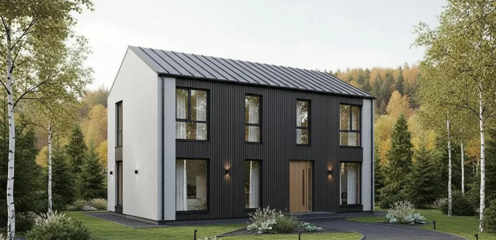 Проект Двухэтажный дом 10 на 14, 171 м2