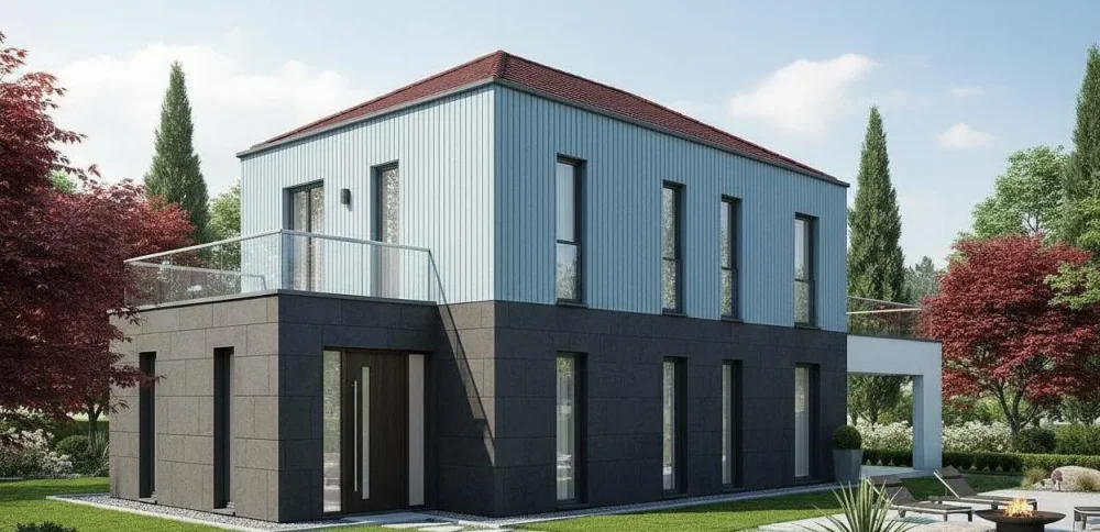 Проект Двухэтажный дом 15 на 16, 189 м2