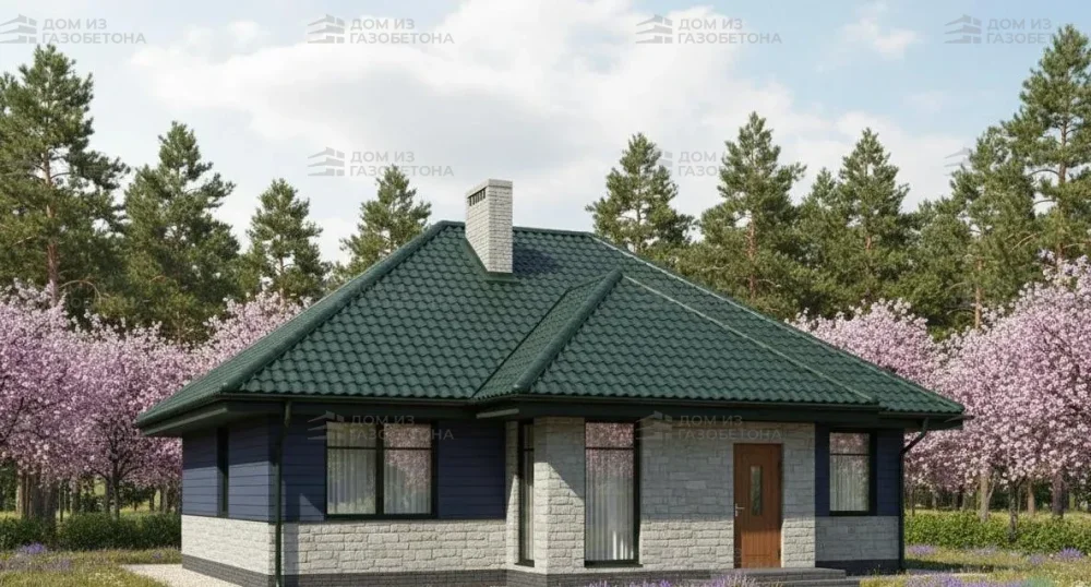 Проект Двухэтажный дом 13 на 14, 151 м2